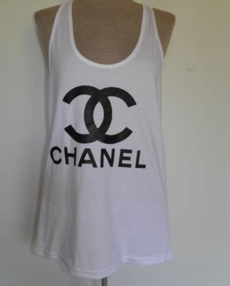 fake chanel tank top|chanel counterfeit logo.